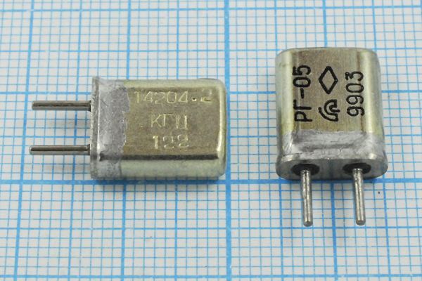 Кварцевый резонатор 14,2042 МГц - 14204,2 HC25U РГ05МА 1Г
