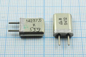 Кварцевый резонатор 14,2375 МГц - 14237,5 HC25U МА 1Г