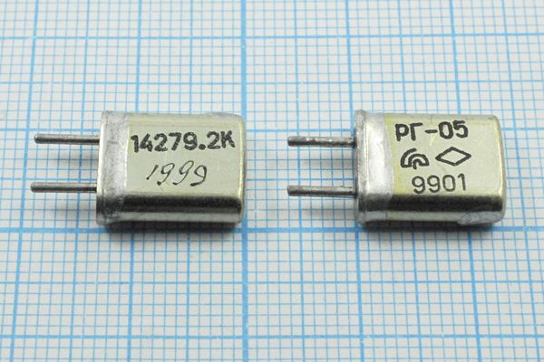 Кварцевый резонатор 14,2792 МГц - 14279,2 HC25U РГ05МА 1Г