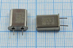 Кварцевый резонатор 14,31818 МГц - 14318,18 HC49U S 1Г 4мм