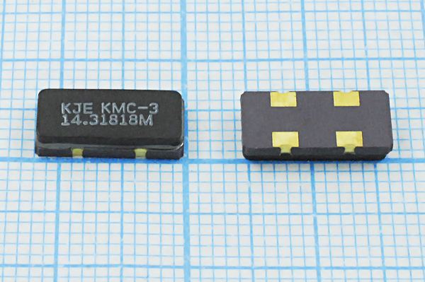Кварцевый резонатор 14,31818 МГц - 14318,18 SMD12055C4 KMC3 1Г