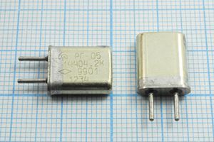 Кварцевый резонатор 14,4042 МГц - 14404,2 HC25U РГ05МА 1Г