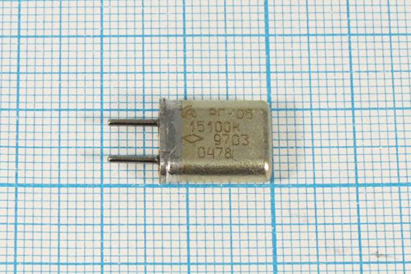 Кварцевый резонатор 15,1 МГц - 15100 HC25U РГ05МА 1Г