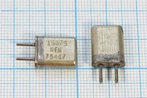 Кварцевый резонатор 15,875 МГц - 15875 HC25U МА 1Г (15875кГц)
