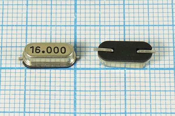 Кварцевый резонатор 16 МГц - 16000 SMD49S4 18 1Г (16.000)