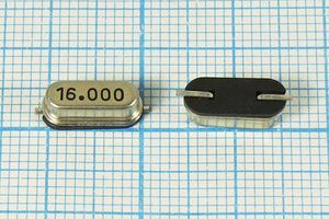 Кварцевый резонатор 16 МГц - 16000 SMD49S4 18 1Г (16.000)