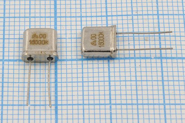 Кварцевый резонатор 16 МГц - 16000 UM5 S МН 1Г