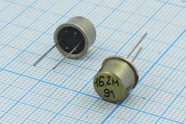 Кварцевый резонатор 16,2 МГц - 16200 ТО96 1Г