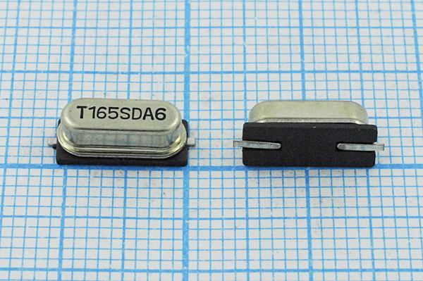Кварцевый резонатор 16,5888 МГц - 16588,8 SMD49S4 30 1Г (T165SDA6)