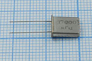 Кварцевый резонатор 17 МГц - 17000 HC45U РК45 ХСР 1Г
