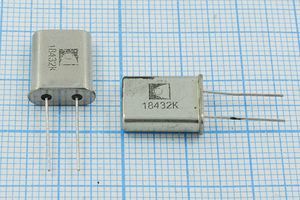 Кварцевый резонатор 18,432 МГц - 18432 HC49U S 50 40/-60~70C РП97МД-9ГТ 1Г Кварцевый резонатор 18,432 МГц - 18432 HC49U S 50 40/-60~70C РП97МД-9ГТ 1Г