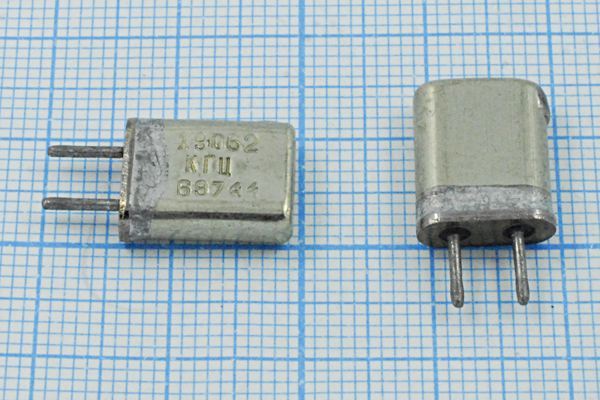 Кварцевый резонатор 19,062 МГц - 19062 HC50U МА 1Г (19062КГЦ)