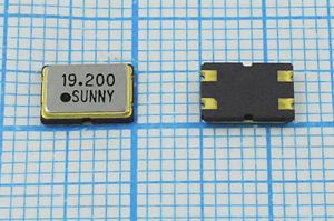 Кварцевый резонатор 19,2 МГц - 19200 SMD07050C4 SX-7[SM] 1Г