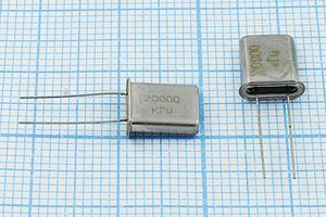 Кварцевый резонатор 20 МГц - 20000 HC45U РК45[HC45U] ХСР 1Г (20000 кГц)