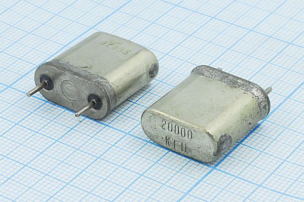 Кварцевый резонатор 20 МГц - 20000 HC6U БА 1Г