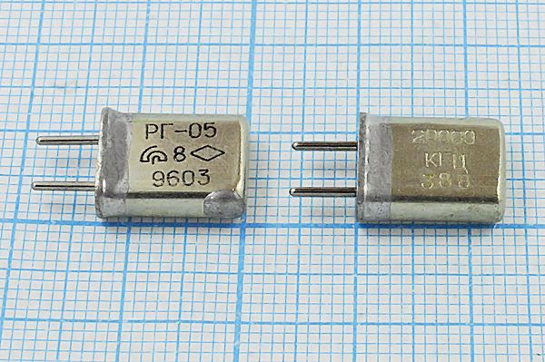 Кварцевый резонатор 20 МГц - 20000 HC25U S РГ05МА 1Г