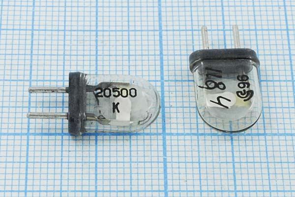 Кварцевый резонатор 20,5 МГц - 20500 КА 1Г