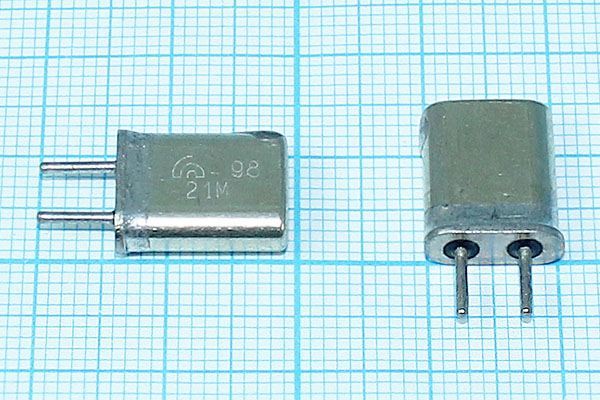 Кварцевый резонатор 21 МГц - 21000 HC25U РК169МА 3Г