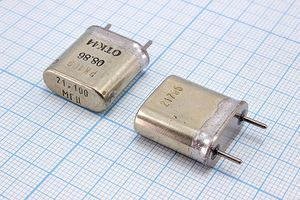 Кварцевый резонатор 21,1 МГц - 21100 HC6U РК189БА 3Г Кварцевый резонатор 21,1 МГц - 21100 HC6U РК189БА 3Г