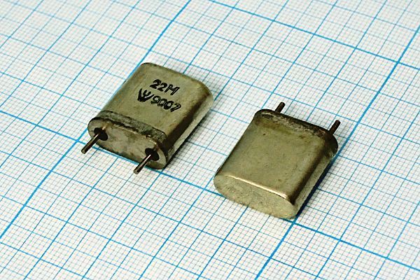 Кварцевый резонатор 22 МГц - 22000 HC6U БА 3Г