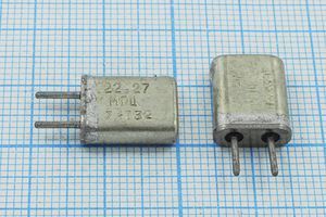 Кварцевый резонатор 22,275 МГц - 22275 HC25U МА 3Г