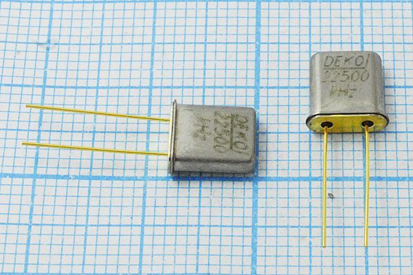 Кварцевый резонатор 22,5 МГц - 22500 UM1 1Г (DEKO)