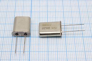 Кварцевый резонатор 22,5 МГц - 22500 HC49U 30 40/-40~70C РК374МД-8ВТ 1Г (DEKO Кварцевый резонатор 22,5 МГц - 22500 HC49U 30 40/-40~70C РК374МД-8ВТ 1Г (DEKO