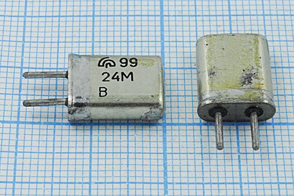 Кварцевый резонатор 24 МГц - 24000 HC25U S МА 3Г