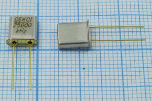 Кварцевый резонатор 25 МГц - 25000 UM1 S 30 40/-10~60C РК422-8АТ 1Г (DEKO) Кварцевый резонатор 25 МГц - 25000 UM1 S 30 40/-10~60C РК422-8АТ 1Г (DEKO)