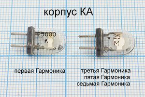 Кварцевый резонатор 17 МГц - 17000 КА К1 1Г