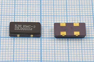 Кварцевый резонатор 25 МГц - 25000 SMD12055C4 KMC3