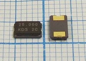 Кварцевый резонатор 25 МГц - 25000 SMD05032C2 10 30 100/-30~85C DSX530G 1Г Кварцевый резонатор 25 МГц - 25000 SMD05032C2 10 30 100/-30~85C DSX530G 1Г