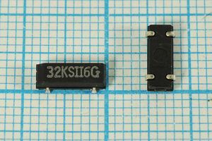 Кварцевый резонатор 0,032768 МГц - 32,768 SMD08038P4 6 50 SP-T2A 1Г (32KS) Кварцевый резонатор 0,032768 МГц - 32,768 SMD08038P4 6 50 SP-T2A 1Г (32KS)
