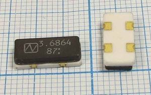 Кварцевый резонатор 3,6864 МГц - 3686,4 SMD12055C4 12 30 150/-40~125C NX1255GA 1Г Кварцевый резонатор 3,6864 МГц - 3686,4 SMD12055C4 12 30 150/-40~125C NX1255GA 1Г