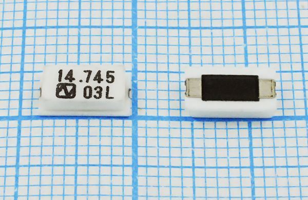 Кварцевый резонатор 14,7456 МГц - 14745,6 SMD08045C2 12 NX8045CB NDK