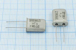 Кварцевый резонатор 25,596 МГц - 25596 HC49U 15 20/-10~60C РК382МД-6АП 3Г Кварцевый резонатор 25,596 МГц - 25596 HC49U 15 20/-10~60C РК382МД-6АП 3Г