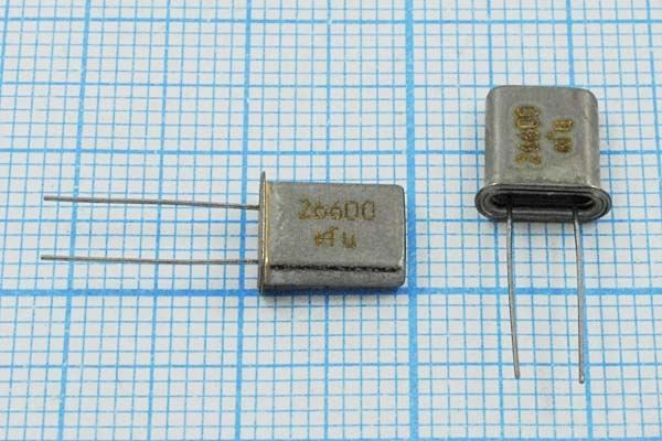 Кварцевый резонатор 26,6 МГц - 26600 HC45U ХСР 1Г