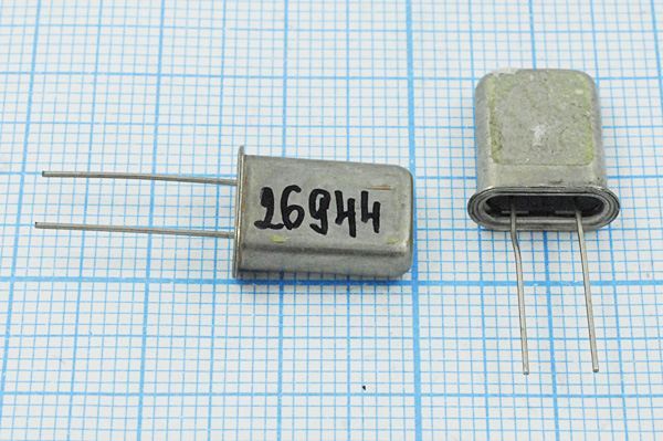 Кварцевый резонатор 26,944 МГц - 26944 HC43U РК374МД 3Г