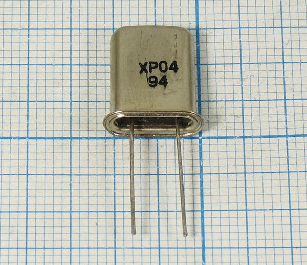 Кварцевый резонатор 27,617 МГц - 27617 HC43U ХР04 3Г ХСР