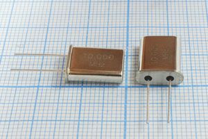 Кварцевый резонатор 10 МГц - 10000 HC49U 16 30 /-40~70C 49U 1Г (10,000 MHz) Кварцевый резонатор 10 МГц - 10000 HC49U 16 30 /-40~70C 49U 1Г (10,000 MHz)