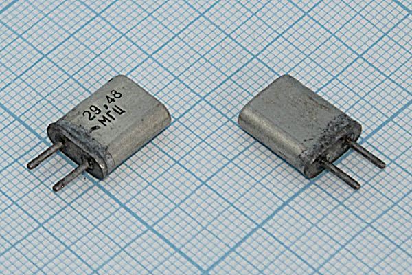 Кварцевый резонатор 29,488 МГц - 29488 HC25U МА 3Г (29.48)