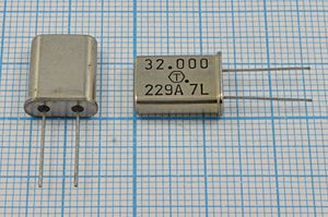 Кварцевый резонатор 32 МГц - 32000 HC49U 32 3Г (32.000 229А 7L) TOYOCOM Кварцевый резонатор 32 МГц - 32000 HC49U 32 3Г (32.000 229А 7L) TOYOCOM