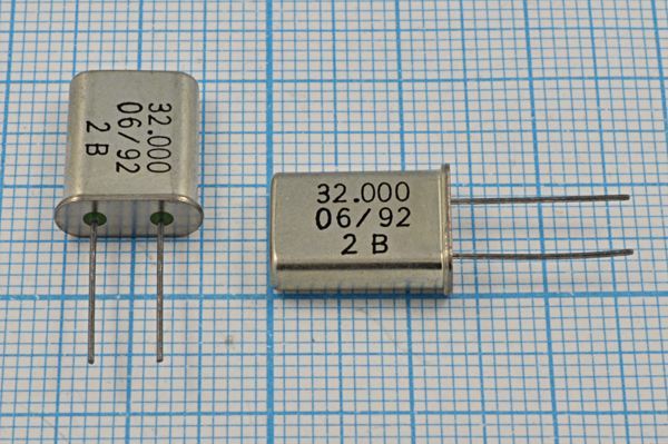 Кварцевый резонатор 32 МГц - 32000 HC49U S 30 3Г (2B)