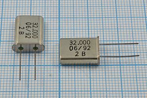 Кварцевый резонатор 32 МГц - 32000 HC49U S 30 3Г (2B) Кварцевый резонатор 32 МГц - 32000 HC49U S 30 3Г (2B)