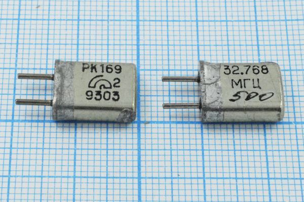 Кварцевый резонатор 32,768 МГц - 32768 HC25U РК169МА 3Г