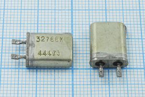 Кварцевый резонатор 32,768 МГц - 32768 МВ РК353 3Г