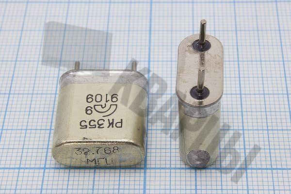 Кварцевый резонатор 32,768 МГц - 32768 HC6U РК355БА 3Г