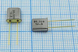 Кварцевый резонатор 35,328 МГц - 35328 UM1 12 1Г
