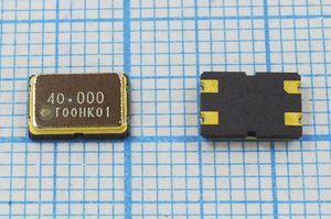 Кварцевый резонатор 40 МГц - 40000 SMD07050C4 12 SX-7[SM] 3Г (TODHK01)