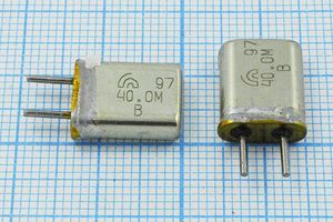 Кварцевый резонатор 40 МГц - 40000 HC25U МА 3Г (40.0М)